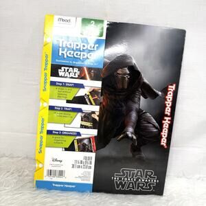 Star Wars The Force Awakens Trapper Keeper 5 Snapped Tabbed Dividers